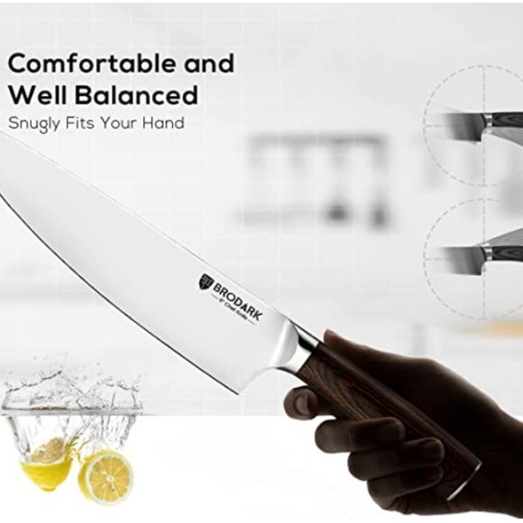 BRODARK - 6 pc PROFESSIONAL CHEF KNIVE SET - Picture 3 of 6